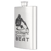 Flacon fait sur commande de monogramme du DJ (Gauche)