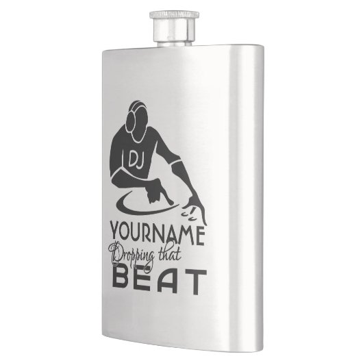 Flacon fait sur commande de monogramme du DJ (Gauche)