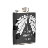 Flacon fait sur commande de tribal de plume (Droite)