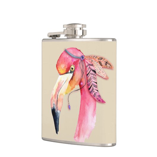Flacon Flamant rose Boho Fiona (Gauche)