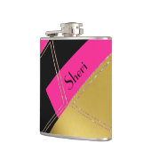 Flacon géométrique moderne personnalisé (Gauche)