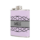 Flacon gris déco (Gauche)