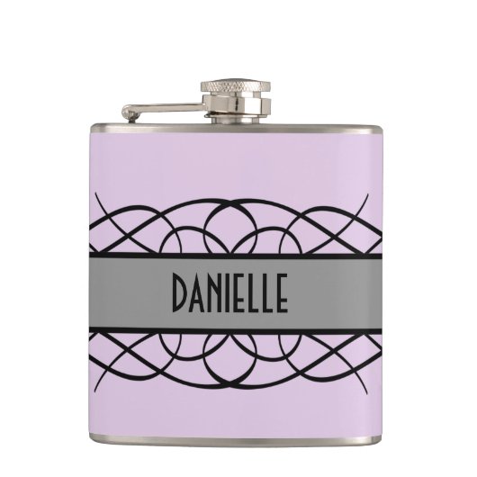 Flacon gris déco (Devant)