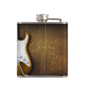 Flacon grunge de hanche de boisson alcoolisée de (Dos)