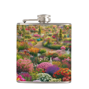 Flacon Hipster Art Jardin Paradis Fleuris
