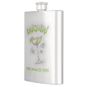 FLACON INOXYDABLE - ART DE COCKTAIL DE RECETTE DE (Gauche)