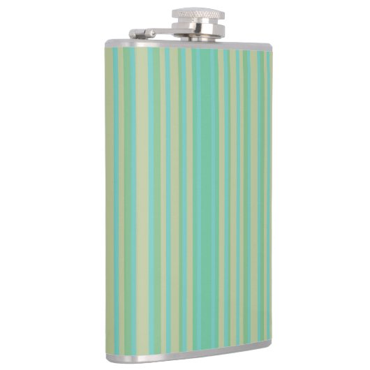 Flacon Jade Vert Gratté Vinyle Emballé, 8oz (Droite)