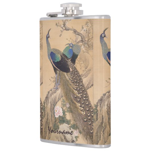 Flacon japonais de coutume d'art (Gauche)