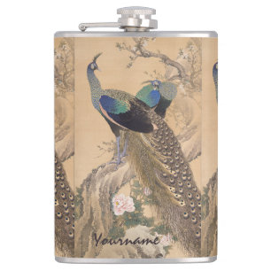 Flacon japonais de coutume d'art