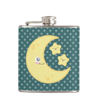 Flacon Kawaii Moon et Stars