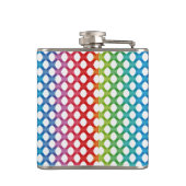 Flacon lesbien gai d'arc-en-ciel de fierté de (Dos)