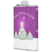 Flacon magenta de sapin de Noël (Gauche)