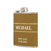 Flacon Mariage Couleurs d'automne (Gauche)