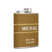 Flacon Mariage Couleurs d'automne (Droite)