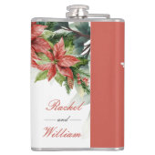 Flacon Mariage de vacances Poinsettia pour les Gro (Dos)