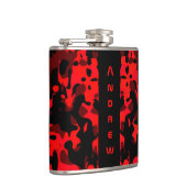 Flacon Masculine de camouflage noir rouge personna (Droite)