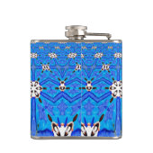 flacon matriciel géométrique bleu (Dos)