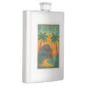 Flacon métallique Art Floride (Droite)