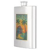 Flacon métallique Art Floride (Gauche)