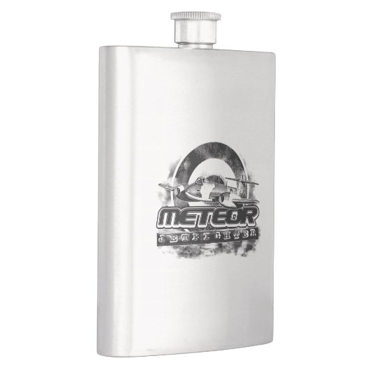 Flacon métallique classique (Droite)