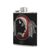 Flacon métis Esprit personnalisé Buffalo Flacon d' (Gauche)
