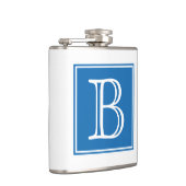 Flacon Monogramme Carré bleu (Droite)