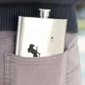 Flacon monogramme de conception de golf (En situation)