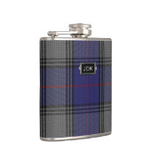 Flacon monogramme de tissu Kinnaird de clan (Droite)