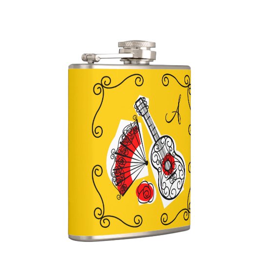 Flacon monogramme espagnol Souvenirs Corners (Droite)