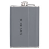 Flacon monogramme personnalisé Art Portrait (Dos)