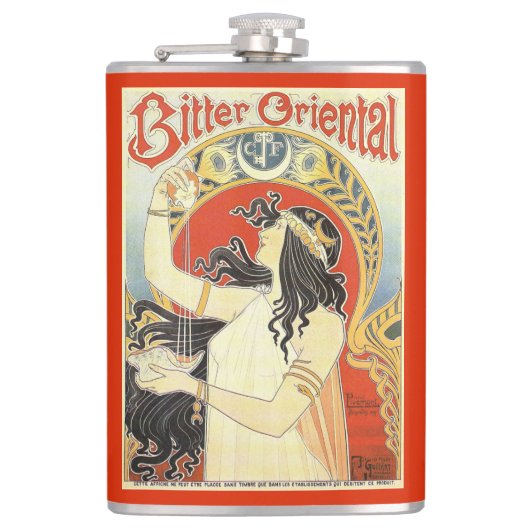 Flacon monogramme personnalisé "Bitter Oriental" (Devant)