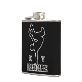 Flacon monogramme personnalisé de rupture (Gauche)