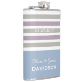 Flacon monogramme personnalisé Motif (Droite)