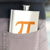 Flacon monogramme personnalisé Pi (En situation)