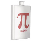 Flacon monogramme personnalisé Pi (Droite)