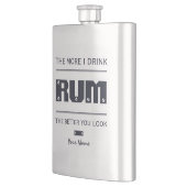Flacon monogramme personnalisé RUM (Gauche)