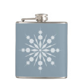 Flacon monogramme personnalisé Snowflake (Devant)