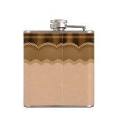 Flacon monographique sur mesure en cuir et en coeu (Dos)