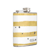 Flacon Motif de monogramme et pointes noires (Droite)