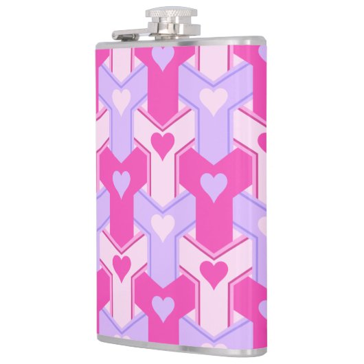 Flacon Motif des Coeurs de Valentine (Gauche)