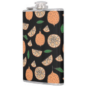 Flacon Motif en agrumes coloré (Gauche)