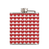 Flacon Motif Red Cute Hearts (Dos)