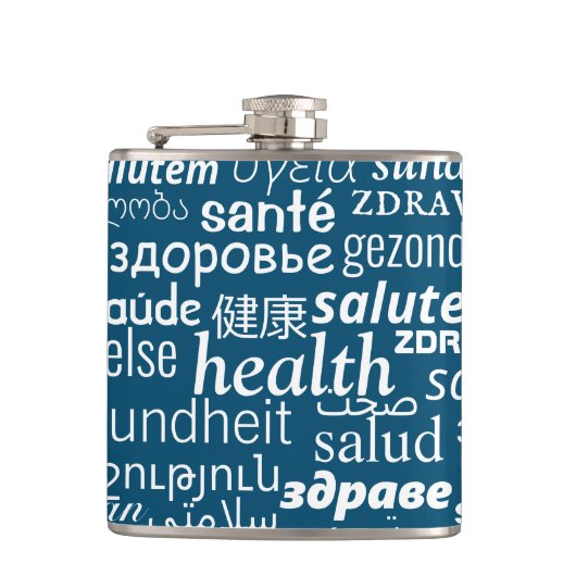 Flacon multilingue de texte de santé - Choisir les (Devant)