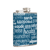 Flacon multilingue de texte de santé - Choisir les (Droite)