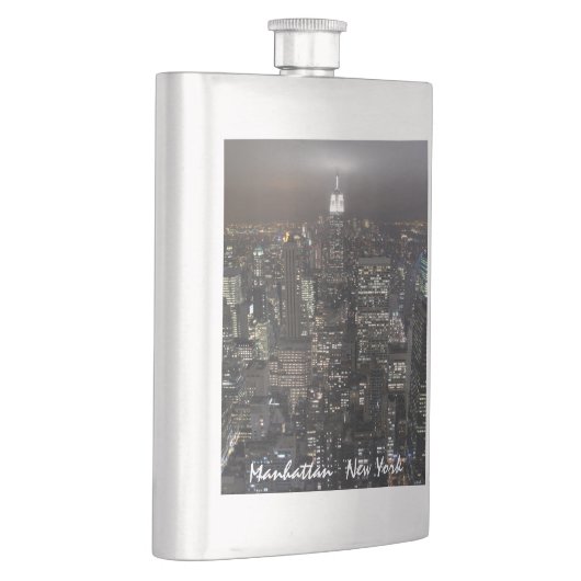 Flacon New York Custom Empire State NYC Flask Flas (Droite)