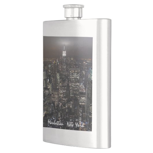 Flacon New York Custom Empire State NYC Flask Flas (Gauche)