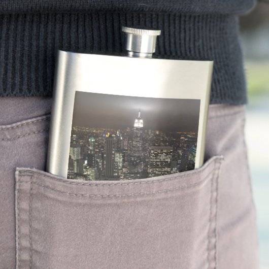 Flacon New York Custom Empire State NYC Flask Flas (En situation)