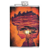 Flacon nocturne du coucher du soleil (Devant)