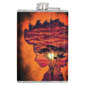 Flacon nocturne du coucher du soleil (Dos)