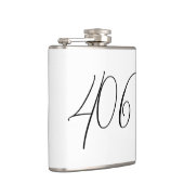 Flacon noir minimaliste moderne Montana 406 (Droite)